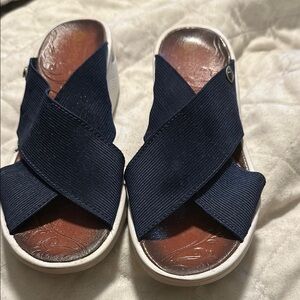 Bzees Navy Blue Women's Sandals